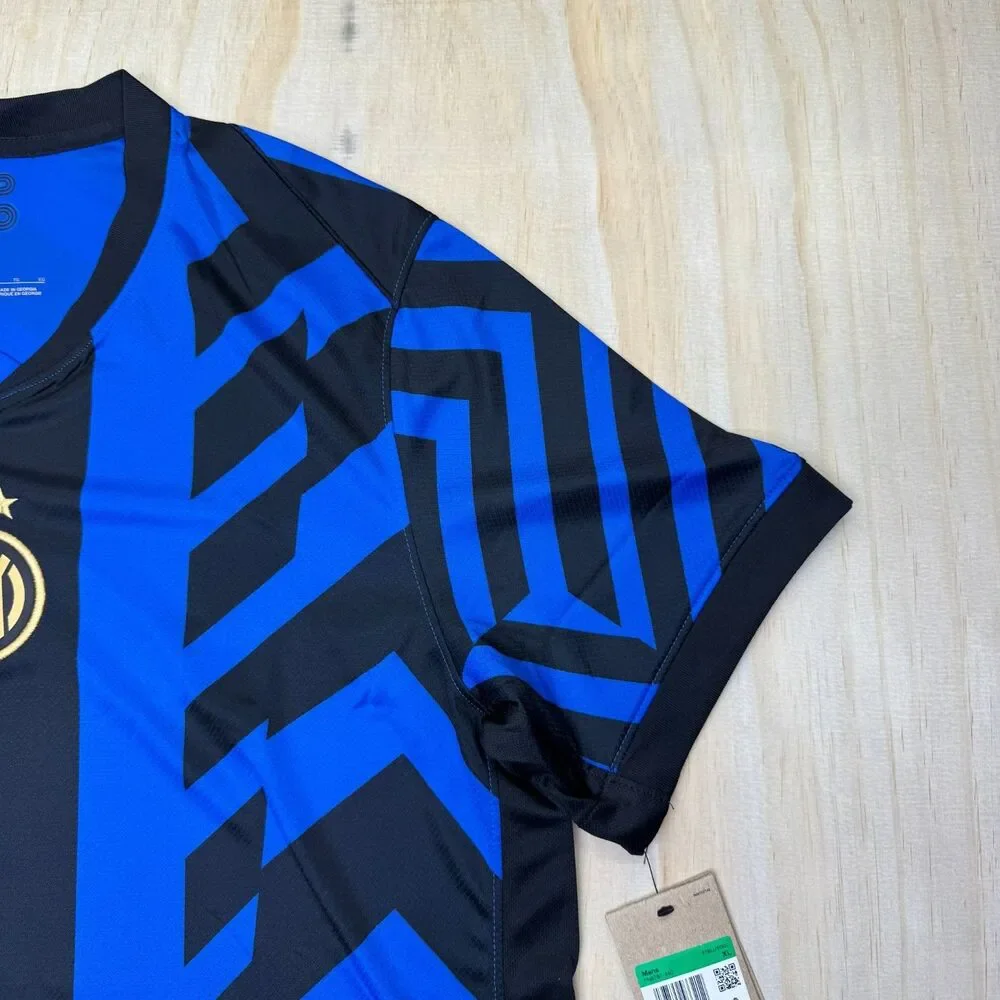 NEW Inter Milan Nike 2024/2025 Stadium Home Soccer Jersey Sz XL Mens